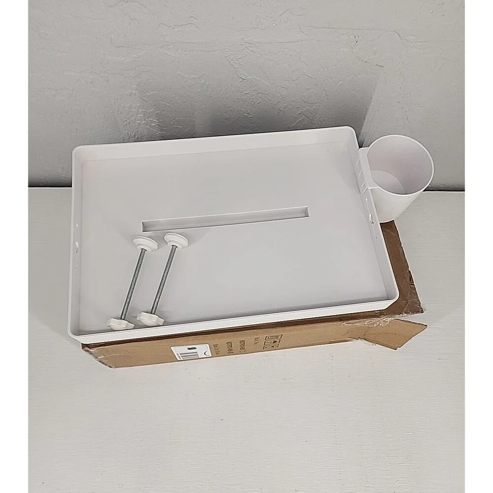Plastic Bedside Shelf for Bunk Bed &‎ Top Bunk Bed Side Table Tray Organizer
